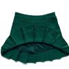TONCHENGSD Women's High Waist Pleated Mini Skirt Skater Tennis Skirt (Dark Green 02, XXL) view 3