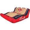 Connelly Big Easy Soft Top Towable Tube for Lake Fun and Adventure - Red/Black, 2-Rider view 2