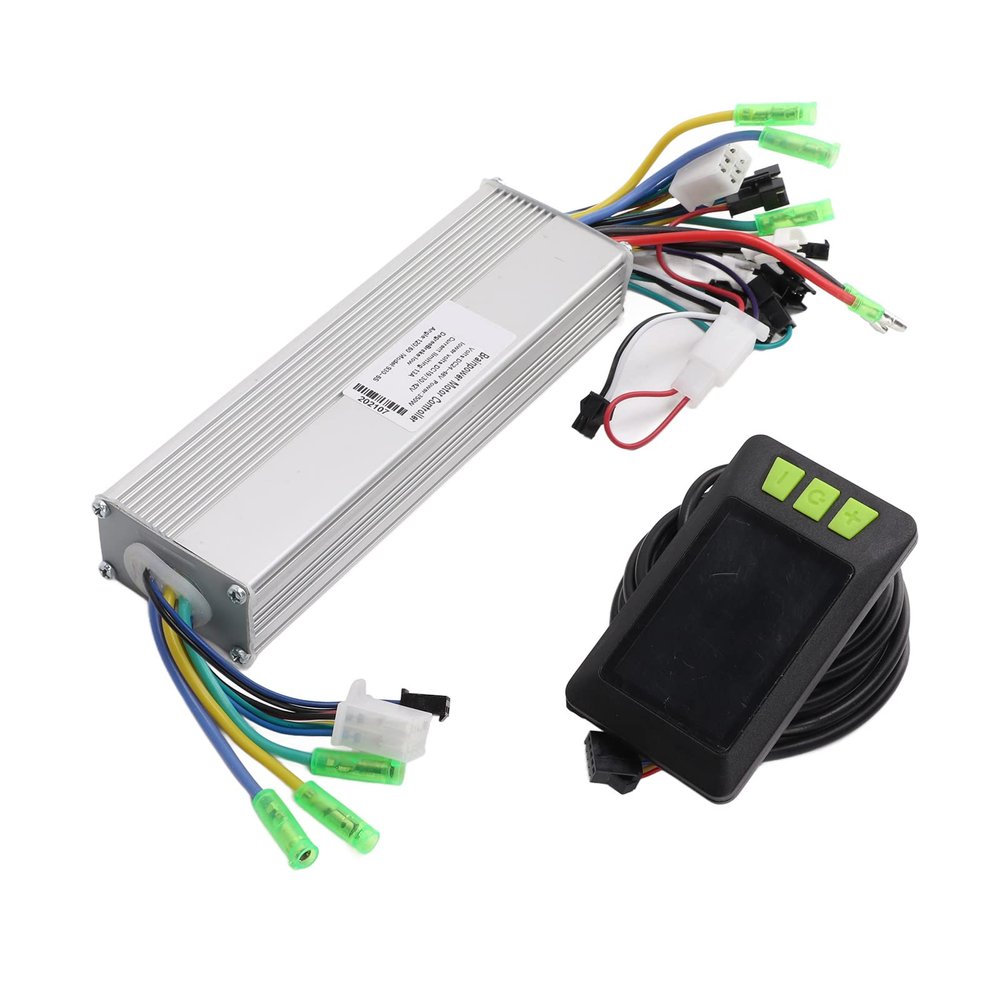 VBESTLIFE 24?48V 350W Brushless Motor Controller with Colorful LCD Display Meter Compatible with Electric Scooter Dual Drive Controller Electric Modification