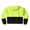 CornerStone Unisex Enhanced Visibility Fleece Pullover Hoodie | Vibrant Neon Sweatshirt for Work, Lightweight Fleece Jacket, Safety Yellow, X-Small view 4