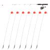 Yonihawk Fishing red Beads Stainless Steel for ice Fishing (24pcs) view 1