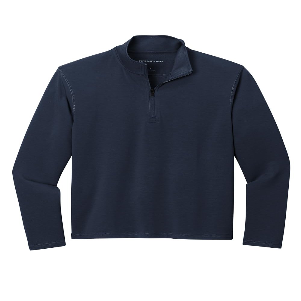 Port Authority Men's Microterry Quarter-Zip Pullover