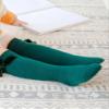 iiniim Baby Girls Knee High Socks Toddler Bowknot Breathable Dress Socks Cotton Tube Uniform Stockings Dark Blue 2-3 Years view 2