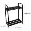 DNYSYSJ Golf Putter Stand, Sturdy Metal Golf Club Display Stand Rack Golf Club Putter Stand, 27 Golf Clubs Organizer Holder Golf Clubs Shelf, Golf Club Set Storage Golf Putter Rack view 4