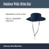 Port Authority Outdoor Wide-Brim Hat White view 4