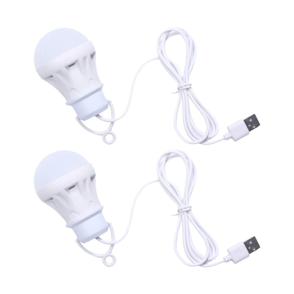 BESPORTBLE USB Powered Led Light Bulb Dimmable Camping Lantern Lamp Hanging Tent Light for Outdoor Hiking Fishing Emergency Use