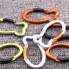 Aluminium Alloy Carabiner Clip Fish-Shaped Buckle Bulk Key for Outdoor Activities Random Color view 3