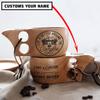 Campfire Together Personalized Portable Kuksa Wood Camp Mug - 100% Natural Wooden Cup with Carabiner, Custom Name Camping Wooden Mug & Bushcraft Cup - Nordic Style Kuksa Cup Lightweight, view 2