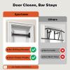 Sportneer Pull Up Bar: Strength Training Chin up Bar No Screws - Adjustable 29.5''-37''(75-94cm) Width Locking Mechanism Pull up Bar for Doorway - Max Load 440lbs for Home Gym Upper Body Workout, Non-slip view 3