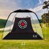 KAIDIDA Golf Hitting Net Portable: 10X7 FT for Backyard Garden Training Driving Gift for Adults with Carry Bag Tee Cap Turf Ball view 2