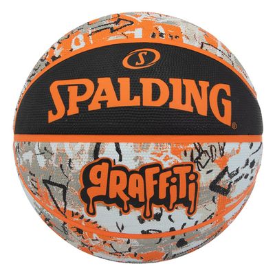 United Sports Unisex Adult's Spalding Graffiti Sz7 Ball, Orange, 7 (EU)