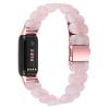 AISPORTS Resin Band Compatible for Fitbit Luxe Band for Women Men, Stylish Slim Lightweight Resin Bracelet Stainless Steel Metal Buckle Replacement Band for Fitbit Luxe Fitness and Wellness Tracker view 1