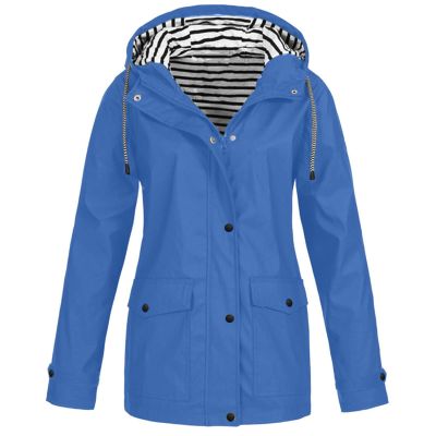 NAMTYQX Long Sleeve Oversized Spring Casual Jacket for Women College Button Front Hooded Polyester Blouse Waterproof Loose Fit Solid Jacket Women Yellow