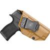Amberide Sig P365XL IWB Holster,Kydex-Boltaron Inside Waistband Fit Sig P365 XL 9mm Pistol,Low-Print Slim Design,Smooth Quick-Draw Retention,Full Trigger Coverage,030 Cant Adjustment view 1