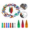 Rrina 70Pcs Cable End Crimps Bike Brake Cable Caps Cable Caps for Bicycle Shift Alloy 3Pcs Tire Valve Dust Caps view 1