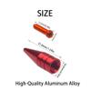 Rrina 70Pcs Cable End Crimps Bike Brake Cable Caps Cable Caps for Bicycle Shift Alloy 3Pcs Tire Valve Dust Caps view 2