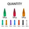 Rrina 70Pcs Cable End Crimps Bike Brake Cable Caps Cable Caps for Bicycle Shift Alloy 3Pcs Tire Valve Dust Caps view 3