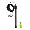 Underwater Fish Light Heavy Duty 12V LED Portable Green Light, Includes 20 of Marine Grade Wire, Sinker Weight, and Alligator Clips, Salt or Fresh Water, Perfect for Pier, Kayak, or Ice Fishing view 1