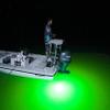 Underwater Fish Light Heavy Duty 12V LED Portable Green Light, Includes 20 of Marine Grade Wire, Sinker Weight, and Alligator Clips, Salt or Fresh Water, Perfect for Pier, Kayak, or Ice Fishing view 3