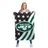 FOCO New York Jets NFL Americana Vertical Flag, 3 ' x 2 ' view 2