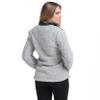 FOCO Green Bay Packers NFL Womens Sherpa Soft Zip Up Jacket - L view 2