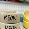 SPOT Oval Green Meow Dish 6 58575 view 3
