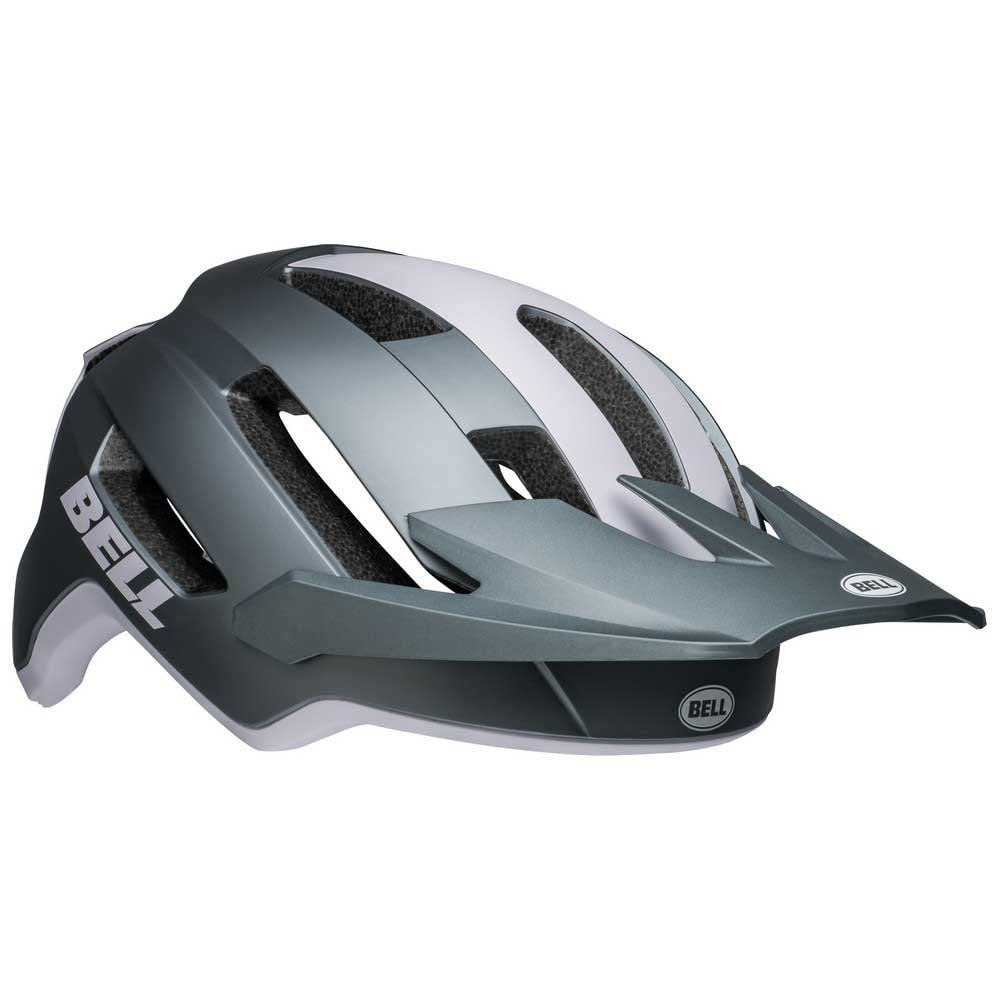 BELL 4Forty Air MIPS Adult Mountain Bike Helmet - Matte Light Gray/Nimbus (2024), Medium (55-59 cm)