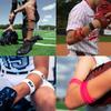 Hue Navy Drip Bicep Bands view 3