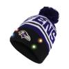 FOCO Baltimore Ravens NFL Snow Stealer Light Up Beanie view 1
