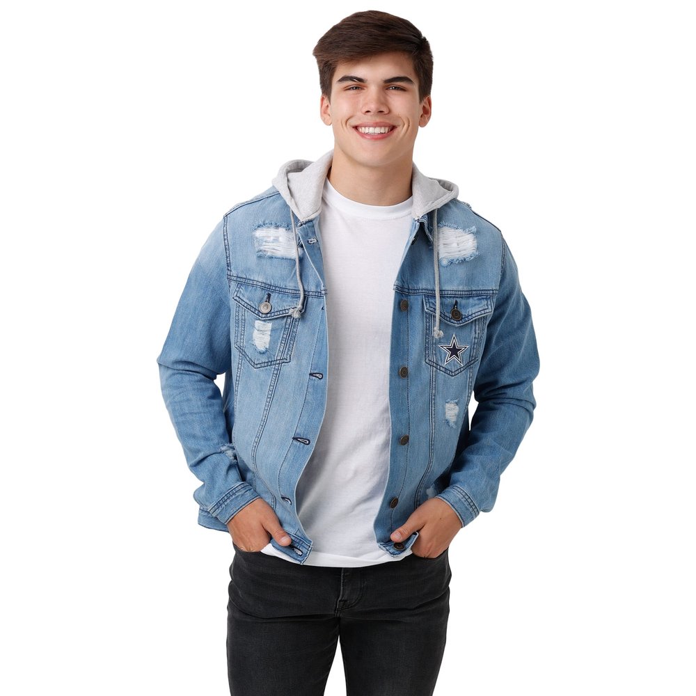 FOCO Dallas Cowboys NFL Mens Denim Days Jacket - XL