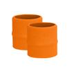 Hot Orange Drip Wristband view 1