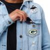 FOCO Green Bay Packers NFL Mens Denim Days Jacket - XL view 3