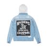 FOCO Las Vegas Raiders NFL Mens Denim Days Jacket - XL view 4
