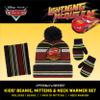 Disney Boys Toddler Winter Hat, Scarf & Mittens Set 2-4 Or Cars Lightning McQueen Hat, Scarves & Kids Gloves Sets 4-7 view 2