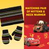 Disney Boys Toddler Winter Hat, Scarf & Mittens Set 2-4 Or Cars Lightning McQueen Hat, Scarves & Kids Gloves Sets 4-7 view 4