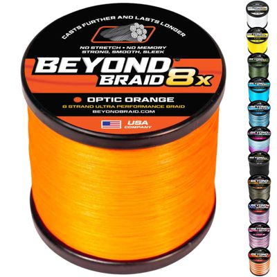 Beyond Braid Optic Orange 300 Yards 10LB