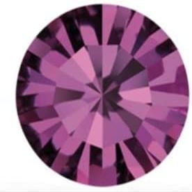 Preciosa Maxima Chatons Rhinestones - Choose Your Size - Color: Amethyst- 144 Pieces (SS29 (6.15-6.35mm))