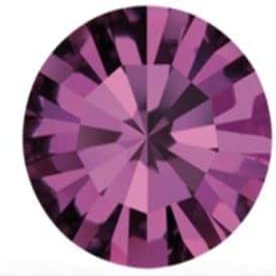 Preciosa Maxima Chatons Rhinestones - Choose Your Size - Color: Amethyst- 144 Pieces (SS29 (6.15-6.35mm))