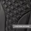 MODZ FS2 Custom Golf Cart Front Seat for Club Car Precedent/Onward/Tempo - [2004-Up] - Black Base - Cobra Pattern view 4