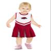 Little King NCAA Infant/Toddler Girls One Piece Team Cheer Jumper Dress-Arkansas-3T view 1