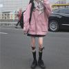 GGOOB Kawaii Clothes for Teen Girls Kawaii Fall Jacket Cute Hoodies Zip up Girls' Outerwear Jackets Coats (XL,Pink,X-Large) view 3