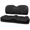 MODZ FS2 Custom Golf Cart Front Seat for Club Car Precedent/Onward/Tempo - [2004-Up] - Black Base - X-Diamond Pattern view 1