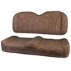 MODZ FS2 Custom Golf Cart Front Seat for Yamaha G29 Drive - [2007-2016] - [Add $40] - Brown Base - Hex Pattern view 1