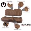 MODZ FS2 Custom Golf Cart Front Seat for Yamaha G29 Drive - [2007-2016] - [Add $40] - Brown Base - Hex Pattern view 2