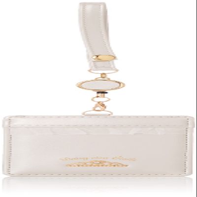 Aldi Daisy Rico Etoile Petite Prince DRE2 Women's Commuter Pass Holder with Reel, Pearl White