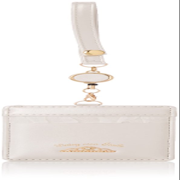 Aldi Daisy Rico Etoile Petite Prince DRE2 Women's Commuter Pass Holder with Reel, Pearl White