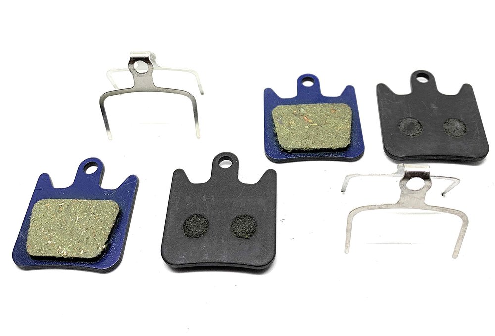 2 Pairs Bike Brake Pads Resin for Hope HOP-009995, Tech Evo X2, V2, X2; Tech 3 X2 Uno, Mini X2, Pro; Race,EVO, X2. The Bicycle Replacement Part for OEM Brakes for high Braking Power