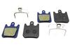 2 Pairs Bike Brake Pads Resin for Hope HOP-009995, Tech Evo X2, V2, X2; Tech 3 X2 Uno, Mini X2, Pro; Race,EVO, X2. The Bicycle Replacement Part for OEM Brakes for high Braking Power view 1