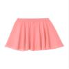 easyforever Kids Girls Basic Chiffon Pleated Pull-on Wrap Skirt Skort Ballet Dancewear Daily Casual Outfits Light Pink P 1-6 Years view 3