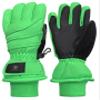 N'Ice Caps Kids Waterproof Winter Thinsulate Warm Gloves (Neon Green, 9-10 Years) view 1